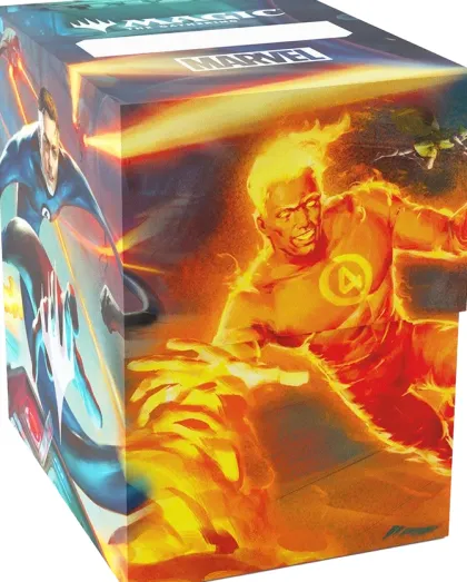 Gamegenic Magic: The Gathering - Soft Dynacrate 100+ XL: Marvel Super Heroes - Fantastic Four Unleashed