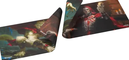 Gamegenic - Magic: The Gathering - Doublesided Playmat: Reality Fracture - Edgar, Ancient Bloodlord / Moonlit Sovereign