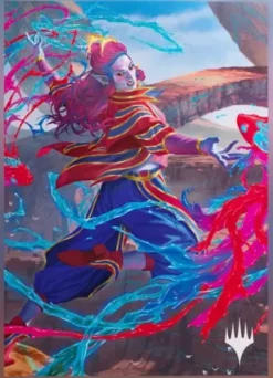 Gamegenic Magic: The Gathering - Secrets of Strixhaven Premium Art Sleeves: Rootha, Mastering the Moment (105 stuks)
