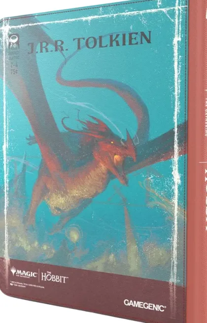 Gamegenic Magic: The Gathering - Zip-Up Album 18-Pocket: The Hobbit - Book Cover: The Arkenstone en Smaug, Wicked Worm