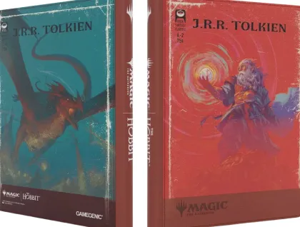 Gamegenic Magic: The Gathering - Zip-Up Album 18-Pocket: The Hobbit - Book Cover: The Arkenstone en Smaug, Wicked Worm