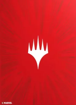 Gamegenic Magic: The Gathering - Premium Art Sleeves: Marvel Super Heroes - Double Sleeving Pack: Comic Burst Red (105 stuks)