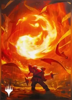 Gamegenic Magic: The Gathering - Secrets of Strixhaven Premium Art Sleeves: Mountain (105 stuks)