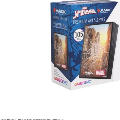 Gamegenic Magic: The Gathering - Prime Art Sleeves: Marvel's Spider-Man - Plains (100 stuks)