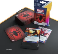 Gamegenic Marvel Champions Art Sleeves - Spider-Man (50 stuks)