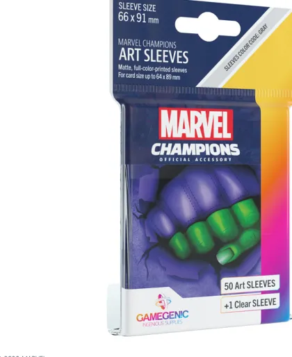 Gamegenic Marvel Champions Art Sleeves - She-Hulk (50 stuks)