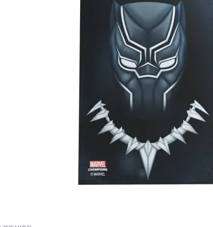 Gamegenic Marvel Champions Art Sleeves - Black Panther (50 stuks)