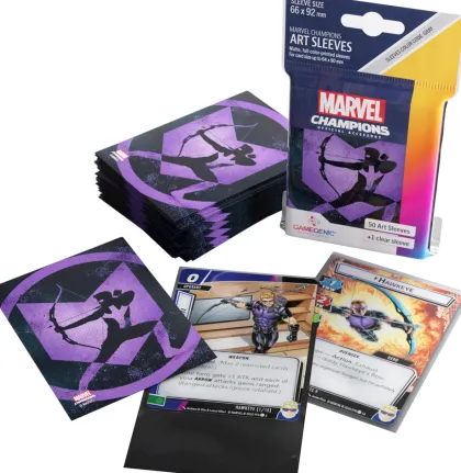 Gamegenic - Marvel Champions Art Sleeves: Hawkeye (50 stuks)