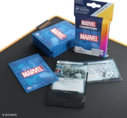 Gamegenic Marvel Champions Art Sleeves - Marvel Blue (50 stuks)