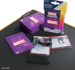 Gamegenic Marvel Champions Art Sleeves - Marvel Purple (50 stuks)