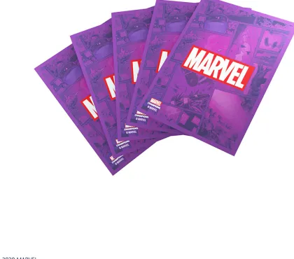Gamegenic Marvel Champions Art Sleeves - Marvel Purple (50 stuks)