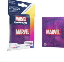 Gamegenic Marvel Champions Art Sleeves - Marvel Purple (50 stuks)