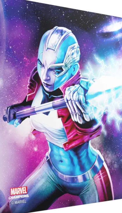 Gamegenic - Marvel Champions Fine Art Sleeves: Nebula (50 stuks)