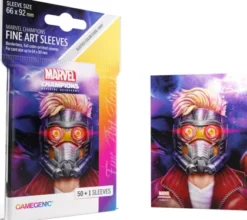 Gamegenic - Marvel Champions Fine Art Sleeves: Star Lord (50 stuks)