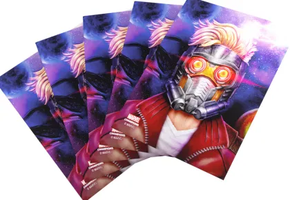 Gamegenic - Marvel Champions Fine Art Sleeves: Star Lord (50 stuks)
