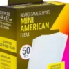 Gamegenic Mini American Board Game Sleeves - Clear 44 x 67 mm (50 stuks)