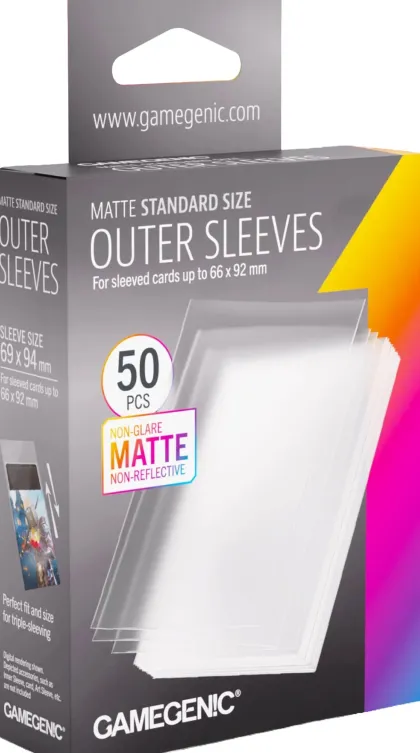 Gamegenic - Outer Sleeves Matte (50 stuks)