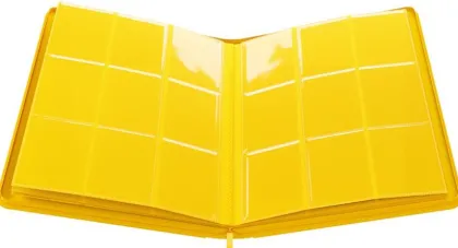 Gamegenic - Portfolio Zip-Up Album 18-Pocket: Yellow