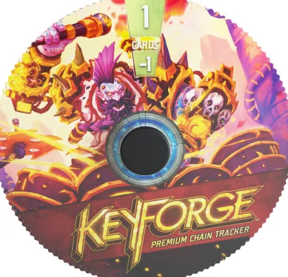 Gamegenic Premium KeyForge Chain Tracker: Brobnar