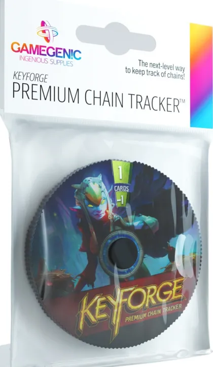 Gamegenic Premium KeyForge Chain Tracker: Shadows
