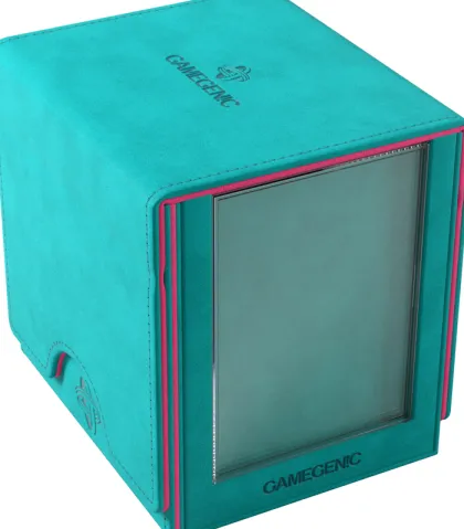 Gamegenic - Sidekick Pro 100+ XL Convertible Deckbox: Teal/Pink