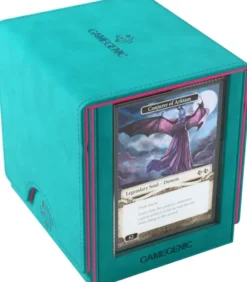 Gamegenic - Sidekick Pro 100+ XL Convertible Deckbox: Teal/Pink
