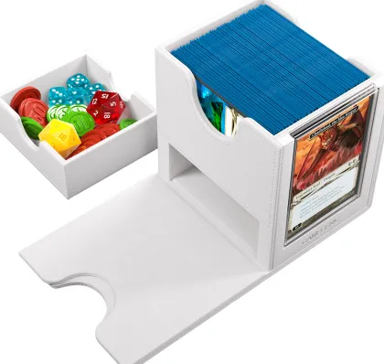Gamegenic - Sidekick Pro 100+ XL Convertible Deckbox: White