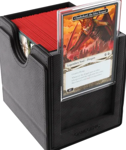 Gamegenic - Sidekick Pro 100+ XL Convertible Deckbox: Black