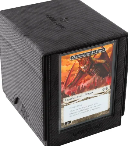 Gamegenic - Sidekick Pro 100+ XL Convertible Deckbox: Black