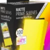 Gamegenic Sleeves Matte Prime Yellow (100 stuks)