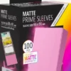 Gamegenic Sleeves Matte Prime Pink (100 stuks)