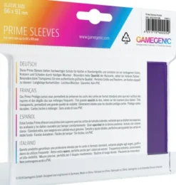 Gamegenic Sleeves Prime Purple (100 stuks)