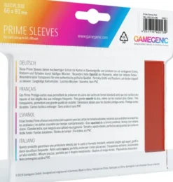 Gamegenic Sleeves Prime Red (100 stuks)