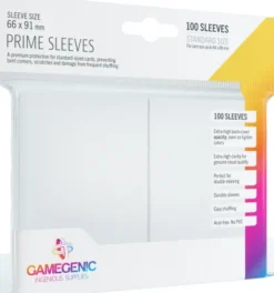 Gamegenic Sleeves Prime White (100 stuks)