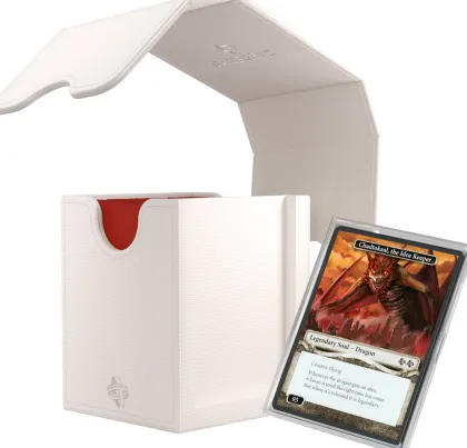 Gamegenic - Squire Plus 100+ XL Convertible Deckbox: White