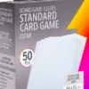 Gamegenic Standard Board Game Sleeves - Clear 66 x 91 mm (50 stuks)