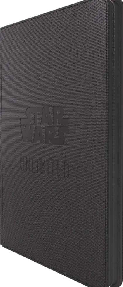 Gamegenic Star Wars: Unlimited - Premium Zip-Up Album 18-Pocket: Black