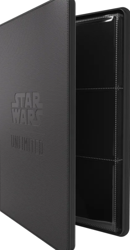 Gamegenic Star Wars: Unlimited - Premium Zip-Up Album 18-Pocket: Black