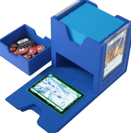 Gamegenic Star Wars: Unlimited - Twin Suns Deck Pod 100+: Blue