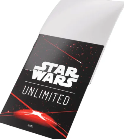 Gamegenic Star Wars: Unlimited - Art Sleeves: Card Back Red (60 stuks)