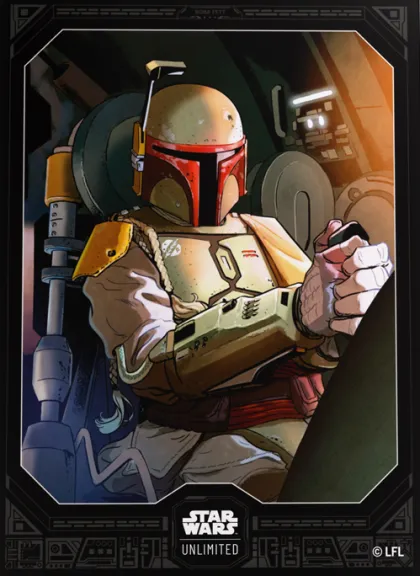 Gamegenic Star Wars: Unlimited - Art Sleeves: Boba Fett (60 stuks)
