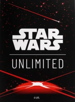 Gamegenic Star Wars: Unlimited - Double Sleeving Pack: Card Back Red (60 stuks)