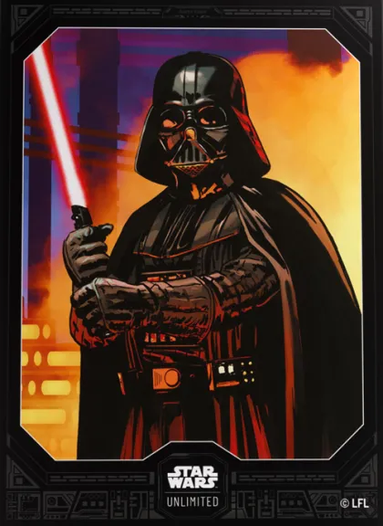Gamegenic Star Wars: Unlimited - Double Sleeving Pack: Darth Vader (60 stuks)