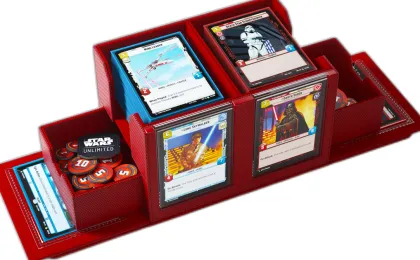 Gamegenic Star Wars: Unlimited - Double Deck Pod 120+: Red