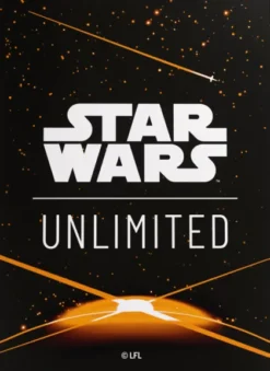 Gamegenic Star Wars: Unlimited - Art Sleeves: Card Back Orange (60 stuks)