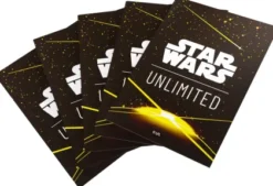 Gamegenic Star Wars: Unlimited - Art Sleeves: Card Back Yellow (60 stuks)