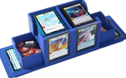 Gamegenic Star Wars: Unlimited - Double Deck Pod 120+: Blue