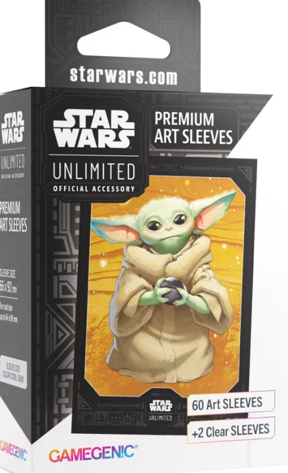 Gamegenic Star Wars: Unlimited - Premium Art Sleeves: Grogu (60 stuks)
