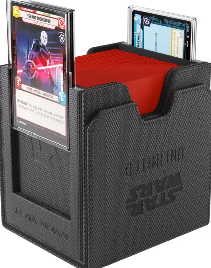 Gamegenic Star Wars: Unlimited - Twin Suns Deck Pod 100+: Black