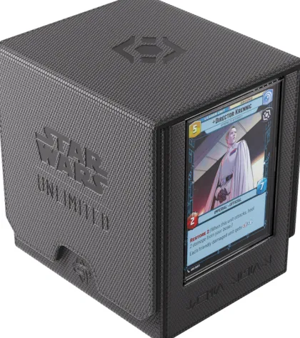 Gamegenic Star Wars: Unlimited - Twin Suns Deck Pod 100+: Black